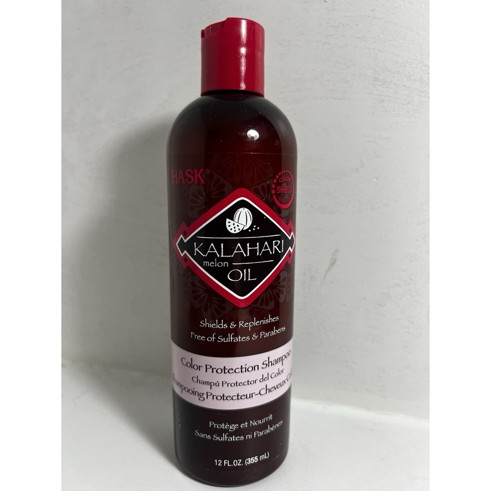 Hask Kalahari Melon Oil Color Protection Shampoo Color Shield No SulfitesParaben